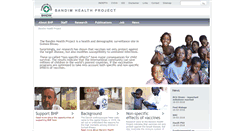 Desktop Screenshot of bandim.org